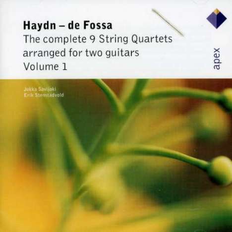 Francois de Fossa (1775-1849): Gitarrenduos Vol.1 (nach J.Haydn), CD