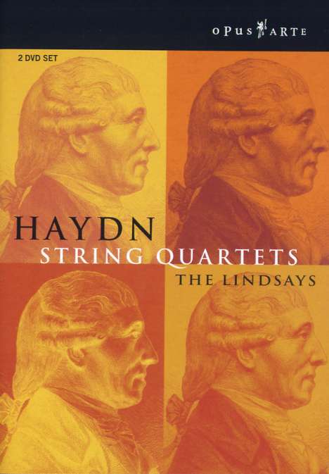 Joseph Haydn (1732-1809): Streichquartette Nr.32,35,39,43,57,58,79, DVD