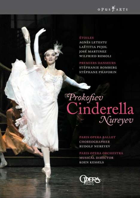 Ballet de l'Opera National de Paris:Cinderella (Prokofieff), 2 DVDs