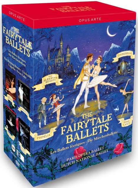 The Fairytale Ballets, 4 DVDs