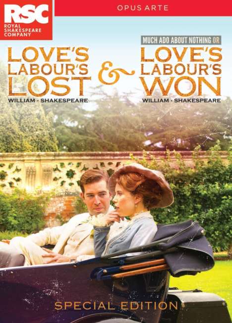 Love's Labour's Lost / Love's Labour's Won, 2 DVDs