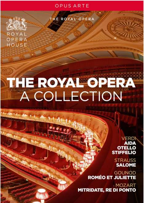 The Royal Opera - A Collection (6 Opern-Gesamtaufnahmen), 6 DVDs