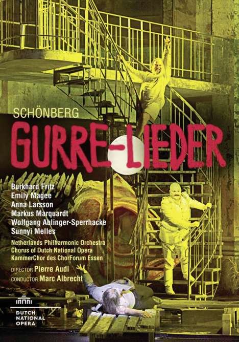 Arnold Schönberg (1874-1951): Gurre-Lieder für Soli,Chor &amp; Orchester (Bühnenversion), DVD