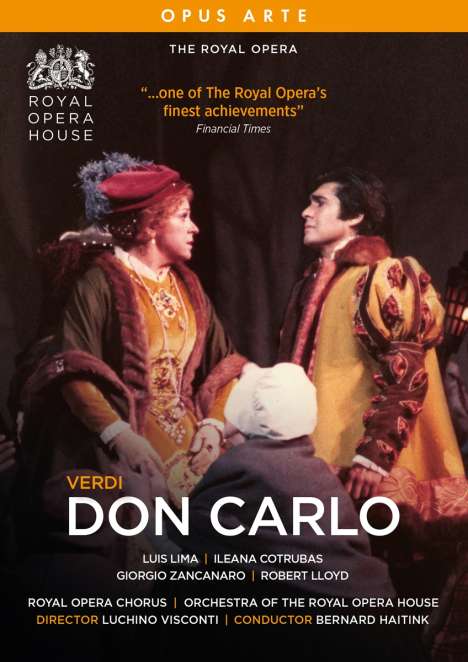 Giuseppe Verdi (1813-1901): Don Carlos, DVD