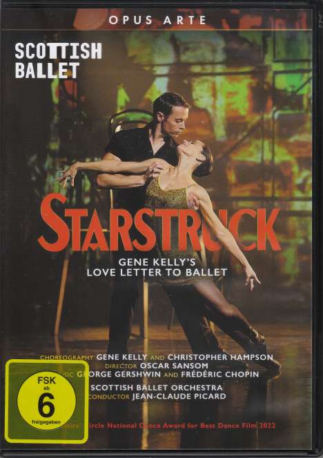 Scottish Ballet - Starstruck, DVD