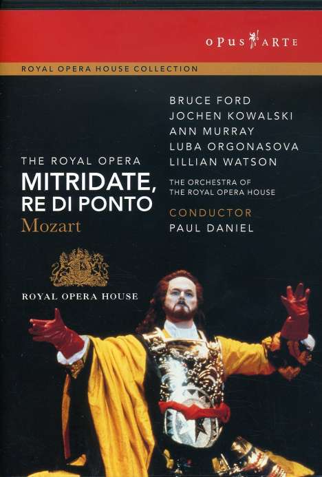 Wolfgang Amadeus Mozart (1756-1791): Mitridate Re di Ponto, DVD