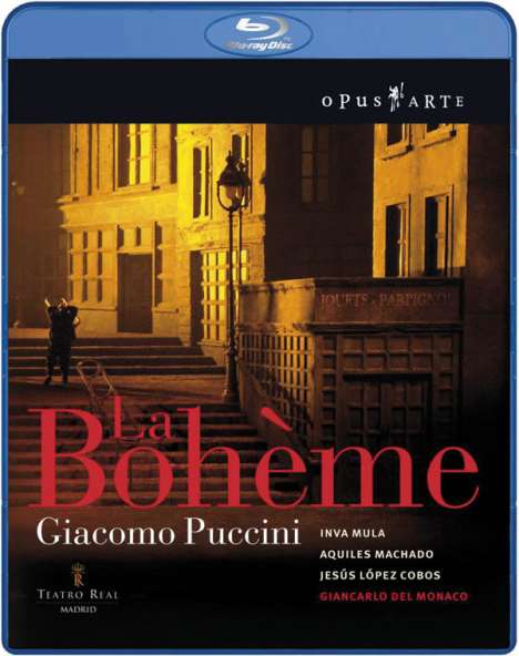 Giacomo Puccini (1858-1924): La Boheme (Blu-ray), Blu-ray Disc