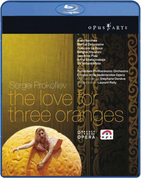 Serge Prokofieff (1891-1953): Die Liebe zu den drei Orangen, Blu-ray Disc
