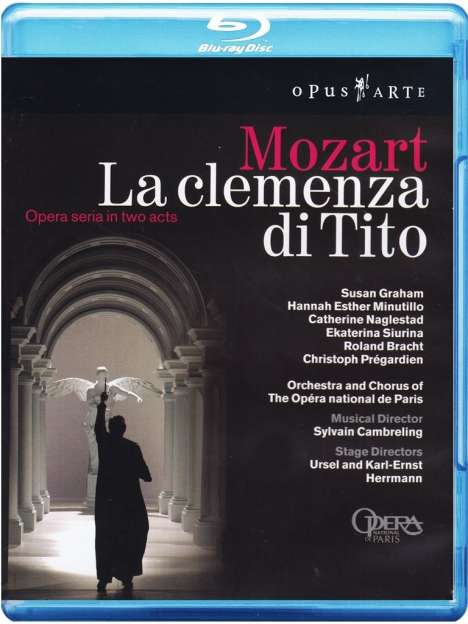Wolfgang Amadeus Mozart (1756-1791): La Clemenza di Tito, Blu-ray Disc