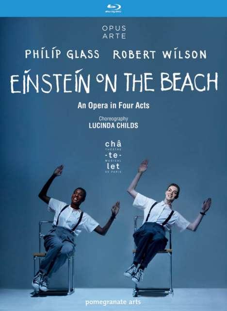 Philip Glass (geb. 1937): Einstein on the Beach, 2 Blu-ray Discs