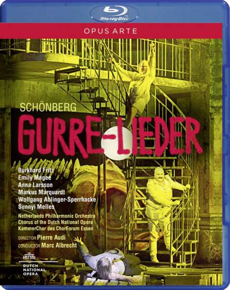 Arnold Schönberg (1874-1951): Gurre-Lieder für Soli,Chor &amp; Orchester (Bühnenversion), Blu-ray Disc