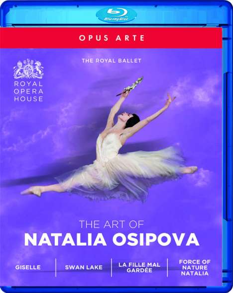 The Art of Natalia Osipova, 4 Blu-ray Discs