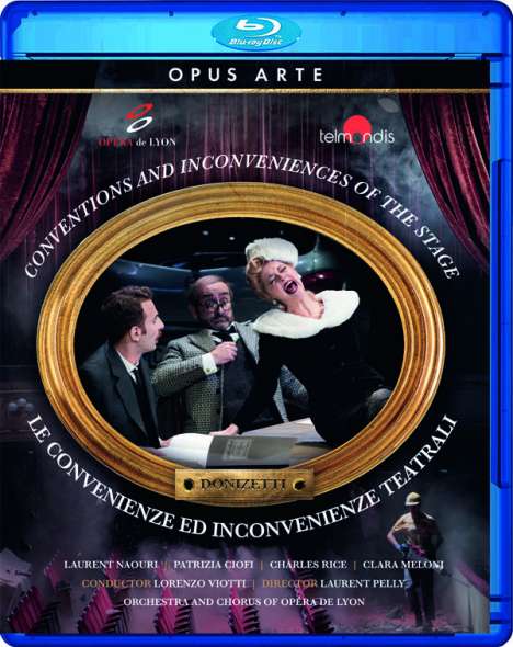 Gaetano Donizetti (1797-1848): Le Convenienze ed Inconvenienze Teatrali, Blu-ray Disc