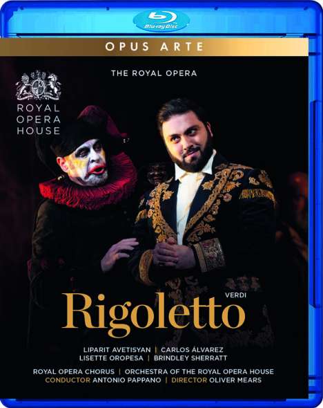 Giuseppe Verdi (1813-1901): Rigoletto, Blu-ray Disc