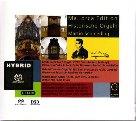 Mallorca Edition - Historische Orgeln, 6 Super Audio CDs