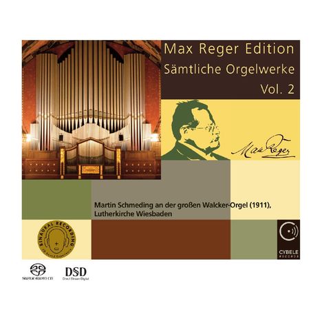 Max Reger (1873-1916): Sämtliche Orgelwerke Vol.2, Super Audio CD