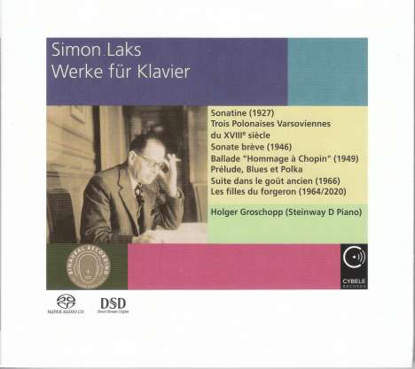 Simon Laks (1901-1983): Klavierwerke, Super Audio CD