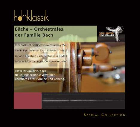 Bäche - Orchestrales der Familie Bach, CD