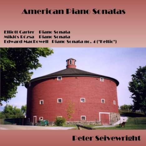 Peter Seivewright - American Piano Sonatas, CD