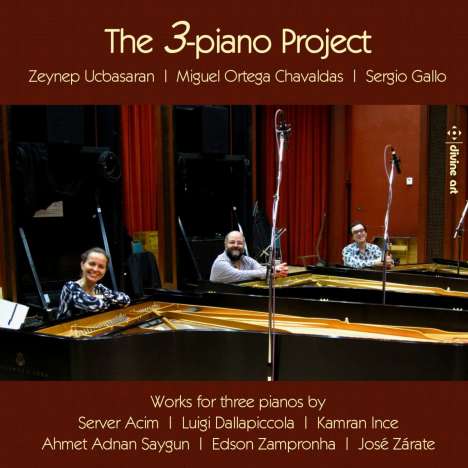 The 3-piano Project, CD