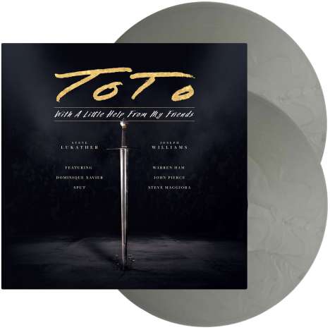 Toto: With A Little Help From My Friends (180g) (Limited Edition) (Silver Vinyl) (in Deutschland und Österreich exklusiv für jpc!), 2 LPs