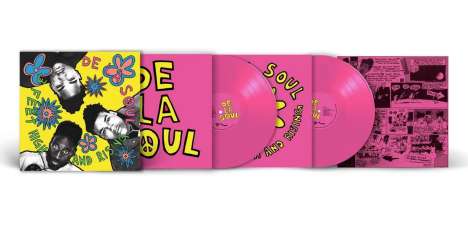 De La Soul: 3 Feet High And Rising (Limited Indie Edition) (Neon Magenta Vinyl), 2 LPs