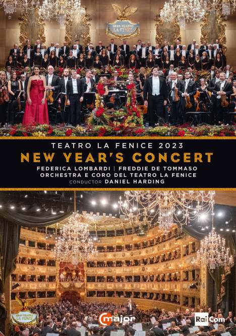 Neujahrskonzert 2023 (Teatro la Fenice) mit Daniel Harding, DVD