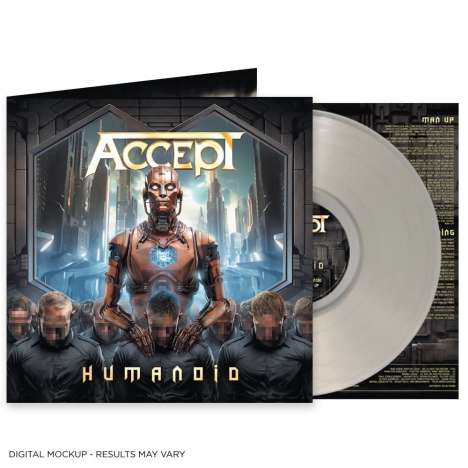 Accept: Humanoid (Limited Edition) (Crystal Clear Vinyl) (in Deutschland/Österreich/Schweiz exklusiv bei jpc!), LP