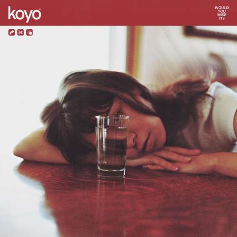 KOYO: Would You Miss It? (Limited Edition) (Oxblood &amp; Baby Pink Galaxy Vinyl) (Repress), LP