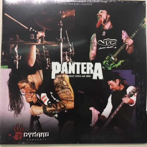 Pantera: Live At Dynamo Open Air 1998 (180g), 2 LPs