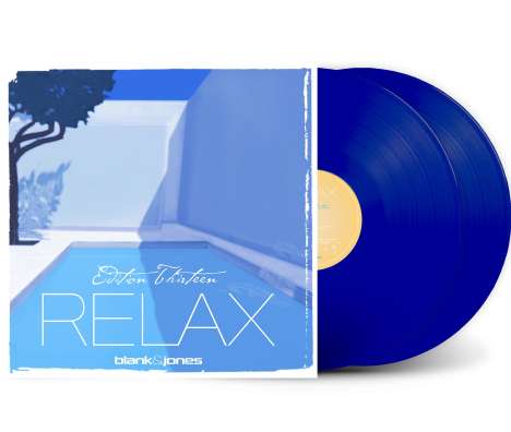 Blank &amp; Jones: RELAX Edition 13 (Limited Handnumbered Edition) (Transparent Blue Vinyl) (in Deutschland exklusiv für jpc!), 2 LPs