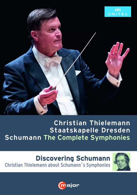 Robert Schumann (1810-1856): Symphonien Nr.1-4, 2 DVDs