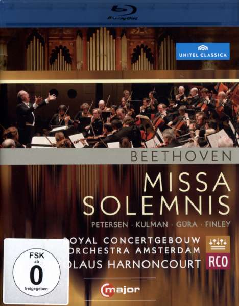 Ludwig van Beethoven (1770-1827): Missa Solemnis op.123, Blu-ray Disc