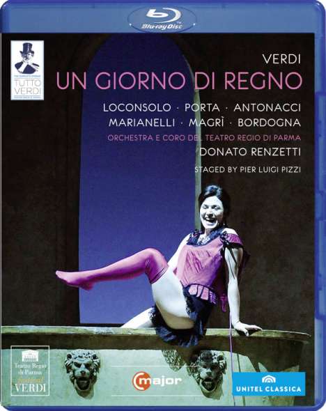 Giuseppe Verdi (1813-1901): Tutto Verdi Vol.2: Un Giorno di Regno (Blu-ray), Blu-ray Disc