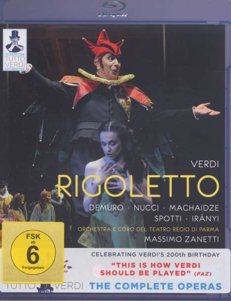 Giuseppe Verdi (1813-1901): Tutto Verdi Vol.16: Rigoletto (Blu-ray), Blu-ray Disc