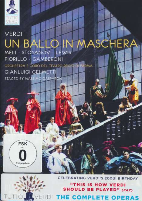 Giuseppe Verdi (1813-1901): Tutto Verdi Vol.21: Un Ballo In Maschera (DVD), DVD