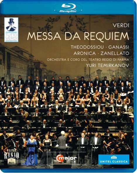 Giuseppe Verdi (1813-1901): Tutto Verdi Vol.27: Requiem (Blu-ray), Blu-ray Disc