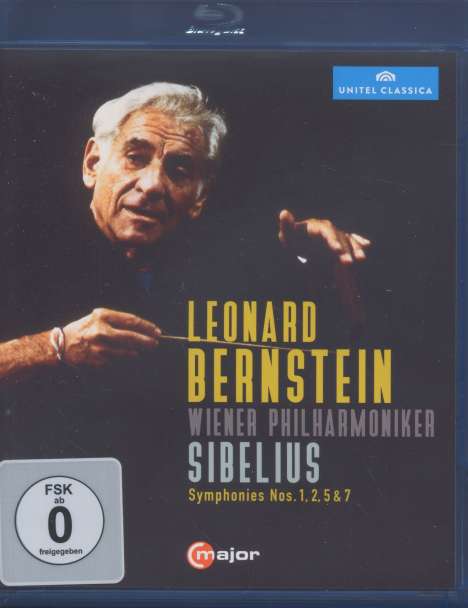 Jean Sibelius (1865-1957): Symphonien Nr.1,2,5,7, Blu-ray Disc