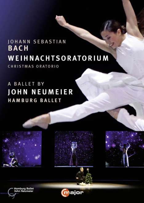 Johann Sebastian Bach (1685-1750): Weihnachtsoratorium BWV 248 (als Ballett-Version von John Neumeier), 2 DVDs