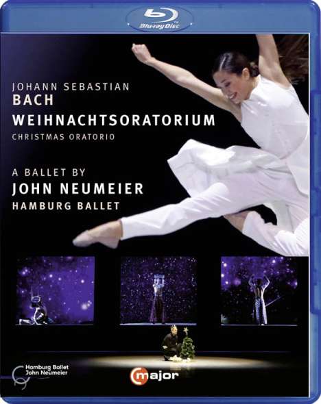 Johann Sebastian Bach (1685-1750): Weihnachtsoratorium BWV 248 (als Ballett-Version von John Neumeier), Blu-ray Disc