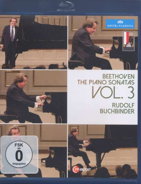 Ludwig van Beethoven (1770-1827): Klaviersonaten Vol.3 (Mitschnitte von den Salzbuger Festspielen 2014), Blu-ray Disc