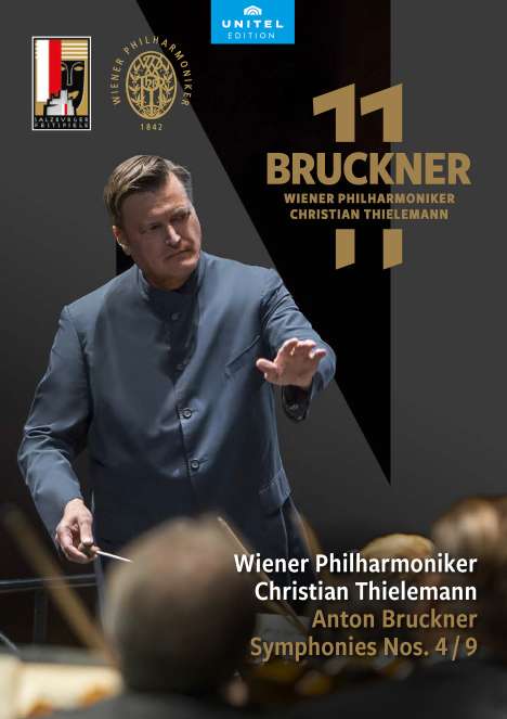 Anton Bruckner (1824-1896): Bruckner 11-Edition Vol.5 (Christian Thielemann &amp; Wiener Philharmoniker), 2 DVDs