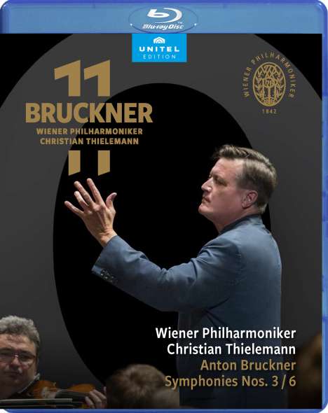 Anton Bruckner (1824-1896): Bruckner 11-Edition Vol.4 (Christian Thielemann &amp; Wiener Philharmoniker), Blu-ray Disc