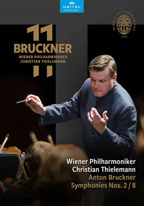 Anton Bruckner (1824-1896): Bruckner 11-Edition Vol.3 (Christian Thielemann &amp; Wiener Philharmoniker), 2 DVDs