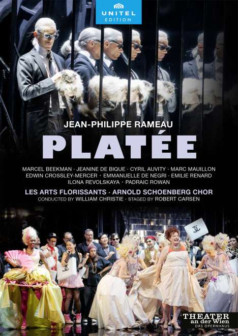 Jean Philippe Rameau (1683-1764): Platee, 2 DVDs