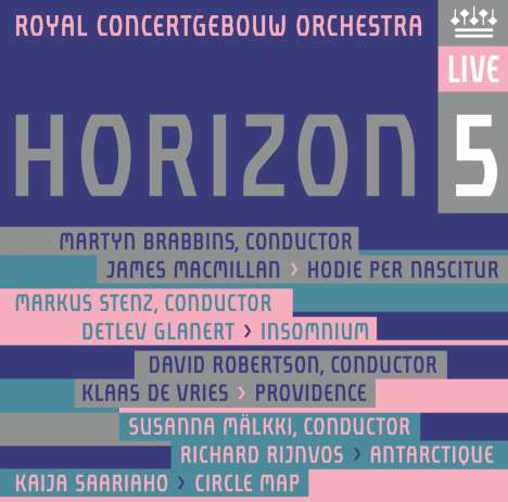 Concertgebouw Orchestra - Horizon 5, Super Audio CD