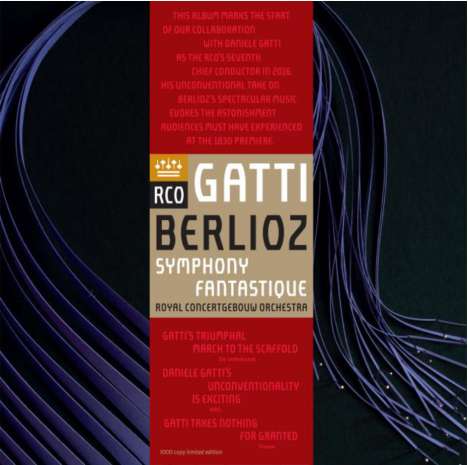 Hector Berlioz (1803-1869): Symphonie fantastique (180g), 2 LPs