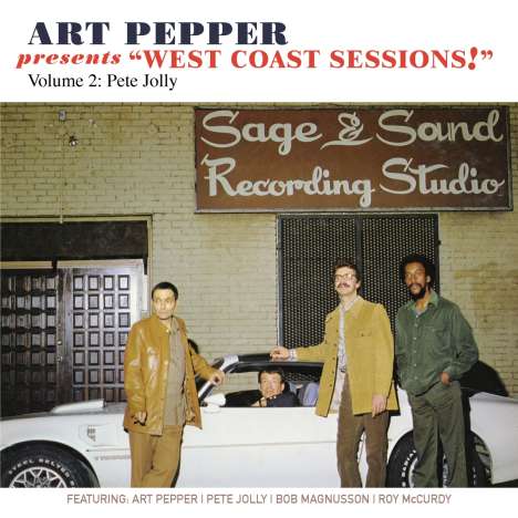 Art Pepper (1925-1982): West Coast Sessions! Volume 2: Pete Jolly, CD