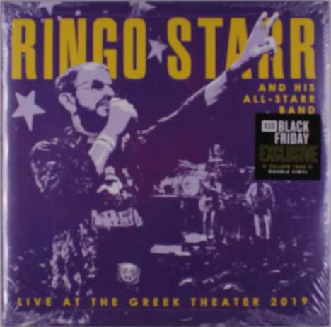 Ringo Starr: Live At The Greek Theater 2019 (180g) (Limited Edition) (Yellow Vinyl), 2 LPs