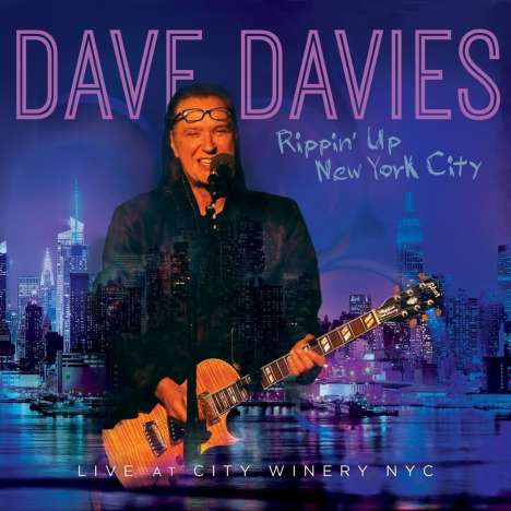 Dave Davies: Rippin' Up New York City - Live At City Winery NYC (Limited Edition) (Sky Blue Vinyl), 1 LP und 1 CD